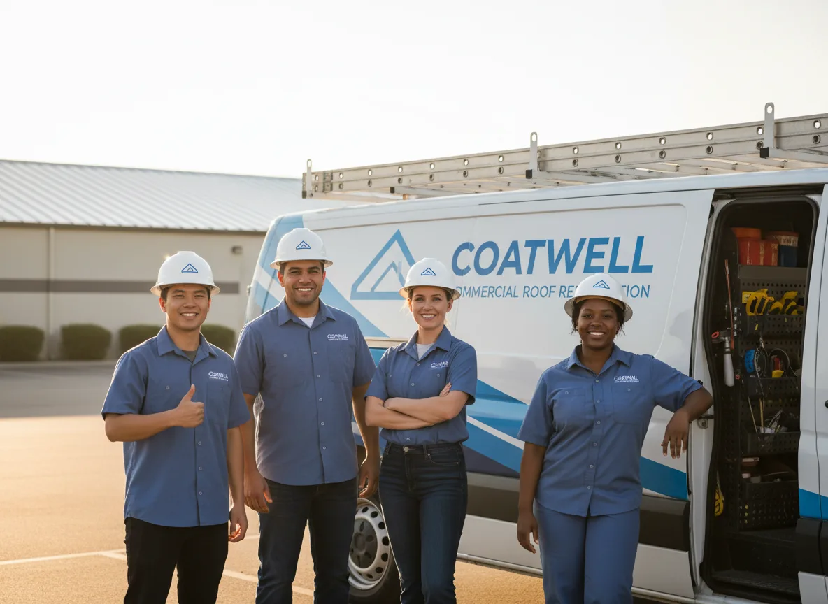 Commercial roof coating company in Oregon, WI
